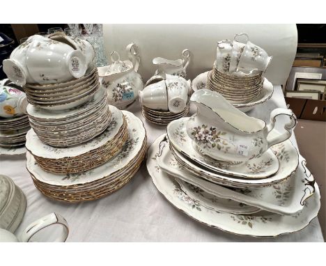 A Royal Albert "Haworth" part dinner and tea service 