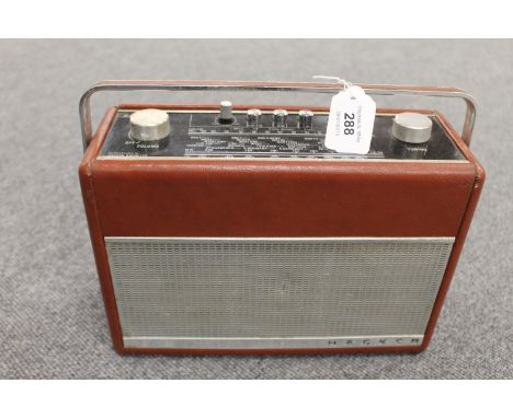 A vintage radio : Hacker Hunter. 
