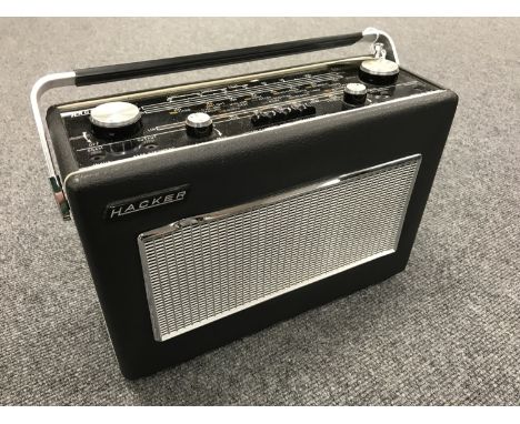 A vintage radio : Hacker Sovereign, model RP 18.  