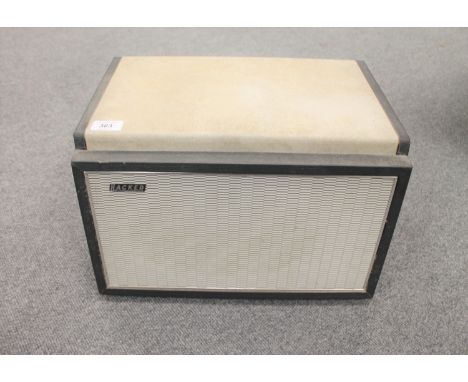 A Hacker portable loud speaker type AL 42. 