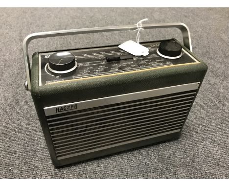 A vintage radio : Hacker, Democrat model RP 34.