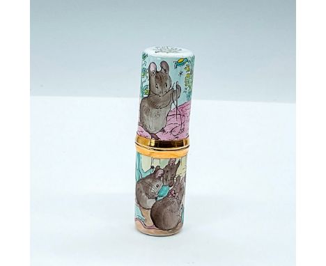 Beatrix Potter collector's item featuring characters Tom Thumb and Hunca Munca from The Tale of Two Bad Mice. Multicolored ha