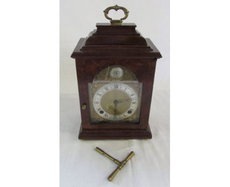 Small bracket clock by F W Elliott (overwound) (retailed by Pailthorp Grimsby)
