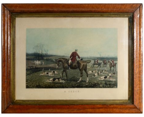 AFTER T.N.H. WALSH Engraved by E.G. Hester  'Drawn Blank'; A Check'; 'Get away Forrard' & 'A Pleasant Ride Home' A set of fou