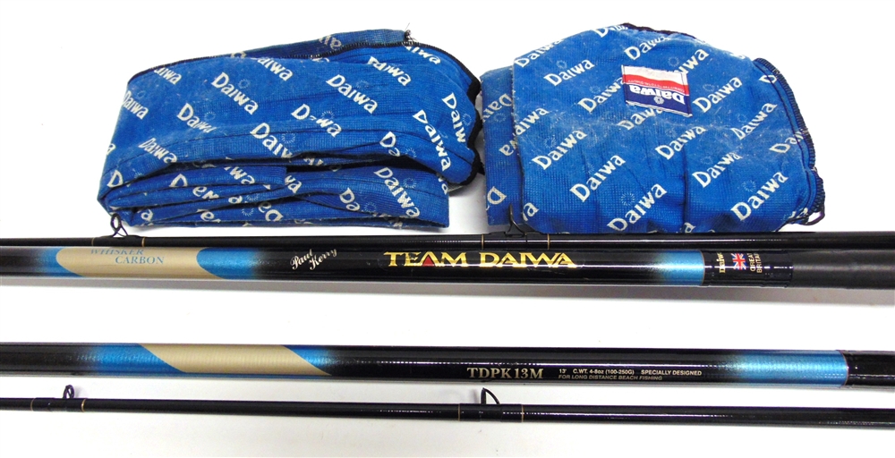 TWO DAIWA PAUL KERRY FISHING RODS Team Daiwa 'Paul Kerry' TDPK 13M two