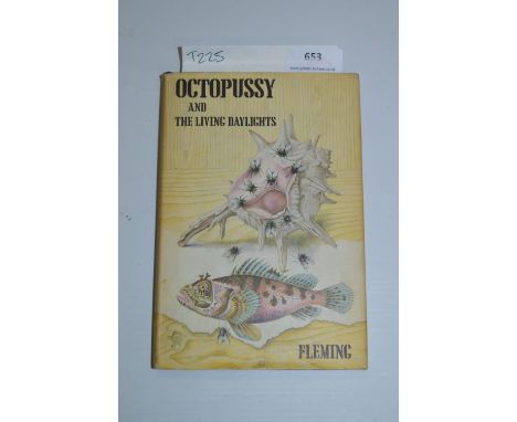 James Bond Octopussy and The Living Daylights by Ian Fleming (First Edition 1966) 