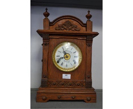 Bracket Clock by Fattorini &amp; Sons Bradford 