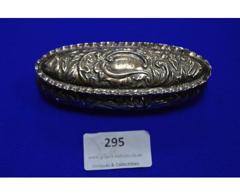 Silver Trinket Box 