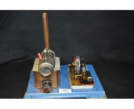 Model Steam Engine in the form of Tin Mine 