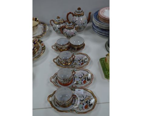 Japanese Porcelain Tea Service 