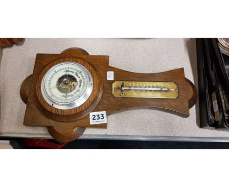 ART DECO WALL BAROMETER