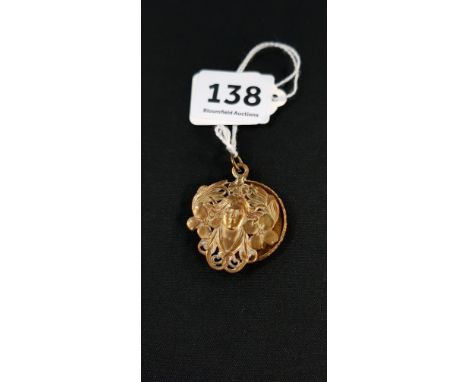 ART NOUVEAU LOCKET