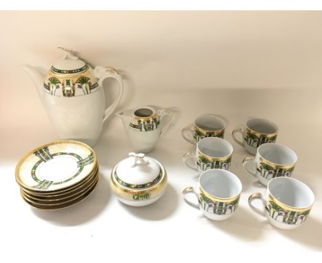 Vintage Thun porcelain Czech tea set.