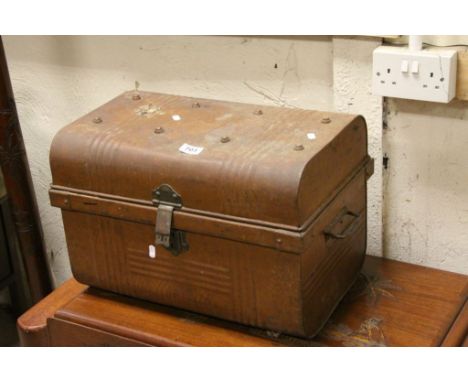 Late 19th / Early 20th century Tin Trunk, 53cms long