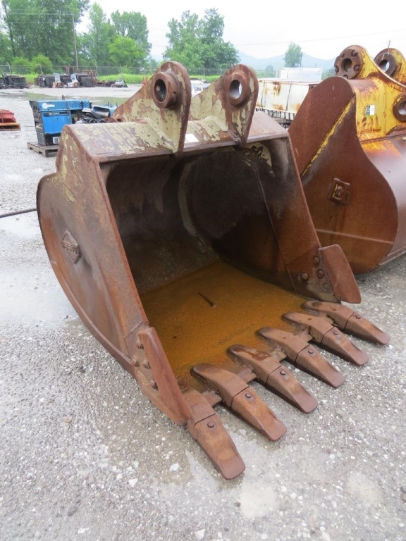 Hensley Excavator Bucket 46" x 43" x 44" Deep 1.5 Cubic Yards Model