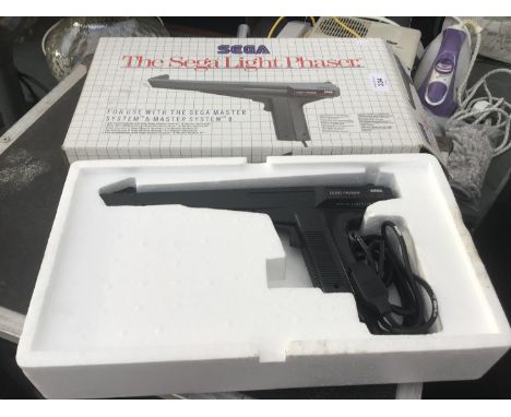 A BOXED SEGA LIGHT PHASER 