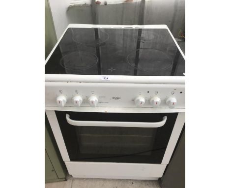 A BUSH OVEN AND GRILL WITH CERAMIC HOB (DIRECT WIRED) 