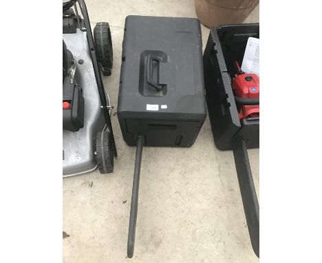 A MOUNTFIELD MC3720 CHAINSAW IN CARRY BOX 
