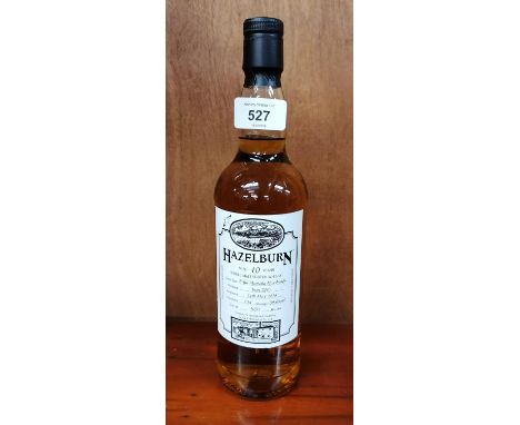 1 BOTTLE - 70CL HAZELBURN 10 YEARS SINGLE MALT SCOTCH WHISKY, LIMITED RUN OF ONLY 1070 BOTTLES 