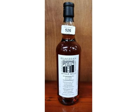 1 BOTTLE - 70CL KILKERRAN SINGLE MALT SCOTCH WHISKY 