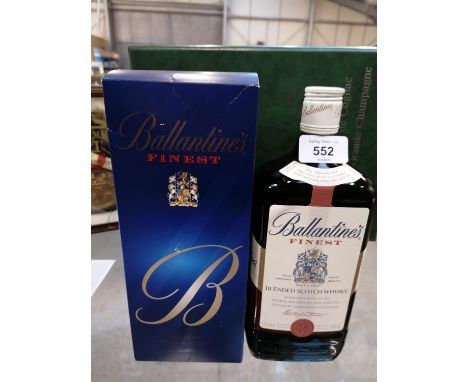 1 BOTTLE - BALLANTINES 1L FINEST BLENDED SCOTCH WHISKY 