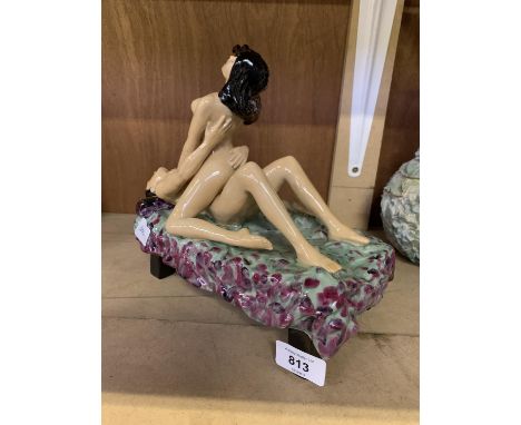 A PEGGY DAVIS 'SEXUAL PASSION' EDITION 1/1 CERAMIC FIGURE 