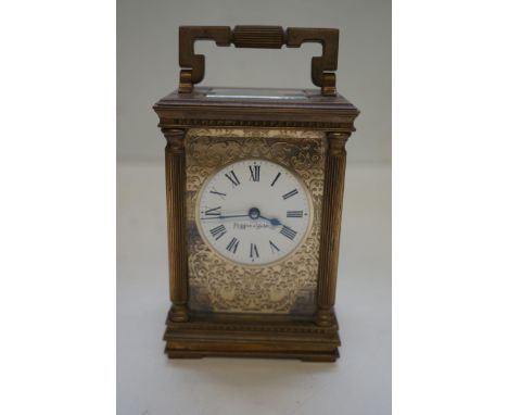 Mappin &amp; Webb carriage clock - currently ticking 