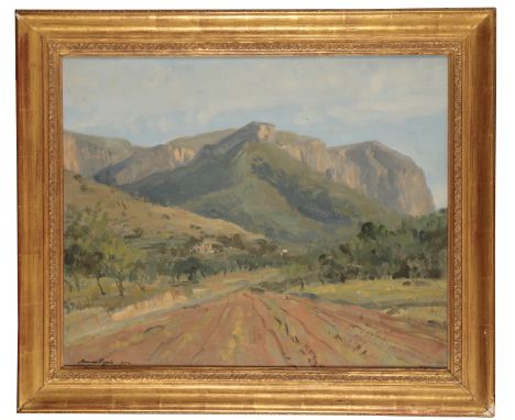 *NORMAN R. HEPPLE (1908-1994) 'Countryside behind Javea - Spain' signed and dated 1972 lower left, further signed and titled 