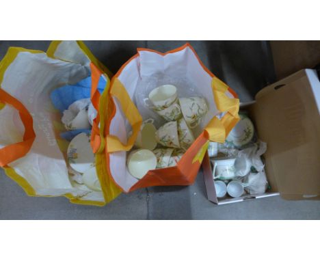 Crown Staffordshire and Foley tea ware and a Noritake coffee service  **PLEASE NOTE THIS LOT IS NOT ELIGIBLE FOR POSTING AND 