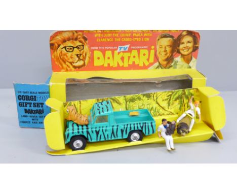 A Daktari Corgi Toys gift set, boxed 