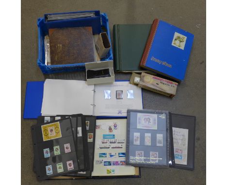 A collection of stamps including First Day Covers, Royalty commemoratives and worldwide 
