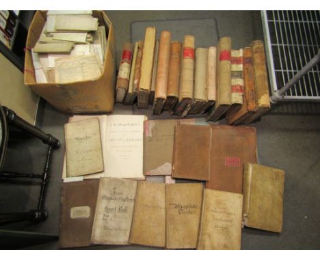 A large collection of Lincolnshire manuscript legal documents circa 17th-early 20th Century, including Manor Court Rolls, Enc