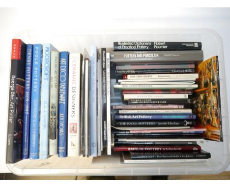 A collection of approx. 40 Pottery related volumes, from the library of the late Griselda Lewis, author of "Collectors' Histo