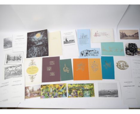 (Trevor Hickman, Brewhouse Private Press, Rigby Graham), a collection of 30+ items produced/published by Trevor Hickman of Th