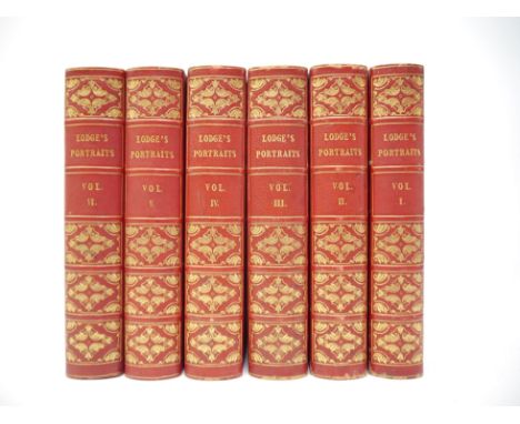 Edmund LODGE. Portraits of Illustrious Personages of Great Britain. Engraved from Authentic Pictures (&c) with Biographical a