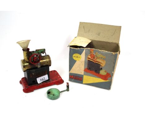 A small Mamod engine with original box  AF