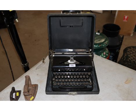 A Royal portable typewriter 