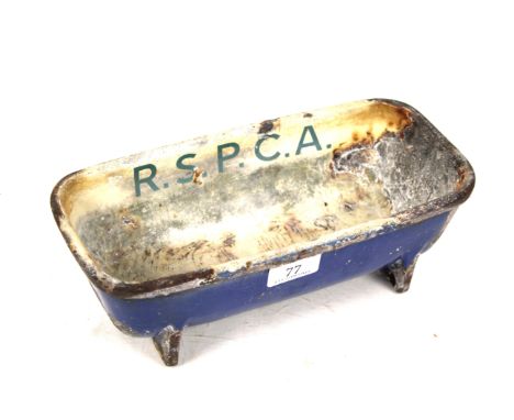 A small cast iron RSPCA trough