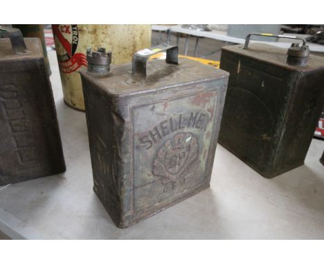 A Shell-Mex &amp; BP Ltd 2 gallon fuel can