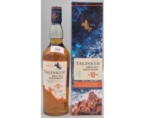 The Isle of Skye Talisker Single Malt Scotch Whisky aged 10 years. Full sealed and boxed. 