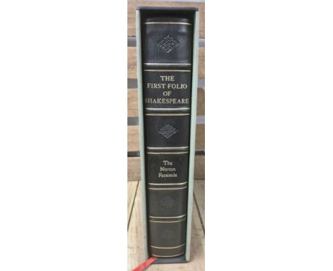 Shakespeare, William. The Folio Society Edition of the First Folio Of Shakespeare in the Norton Facsimile . Limited edition N