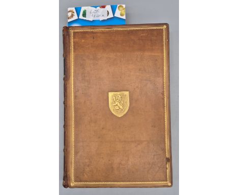 Gray. Thomas. Poems. Printed at the Eton College Press, 1894. Fruntis. Portrait, Eton College award panel completed in Ink, f