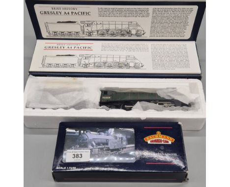 Bachmann 1.76 scale 31-609 V3 Tank 67673 BR Plain Black E/Emblem with Westinghouse pump  locomotive together with Bachmann 60