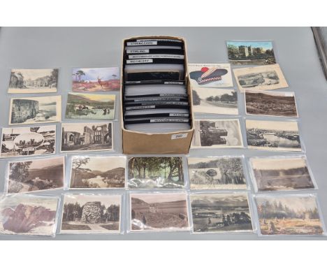 A Collection of Scottish Antique Postcards of Areas; Inverness shire, Elgin, Grantown on Spey, Orkney &amp; Shetland, Caithne