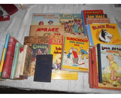CHILDRENS BOOKS   25 titles, incl.  BRINKWORTH, H.A.  Boomba...  1st.ed. 1929, The Army Press, Simla, 8vo orig. cl.   Ten Lit