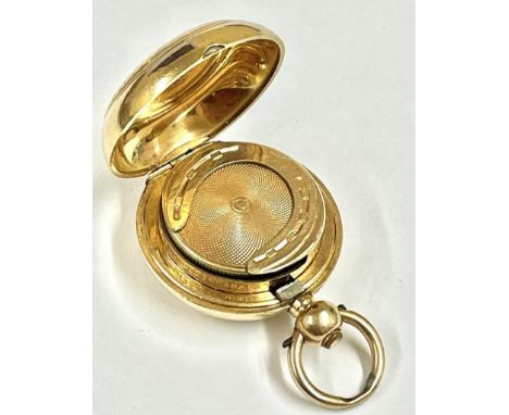 Vintage 14ct gold filled sovereign case by Dennison 