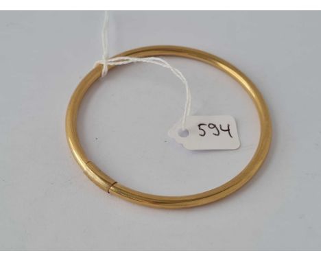 A slave bangle 9ct 6.4 gms