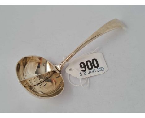 A sauce ladle with drainer division, London 1929