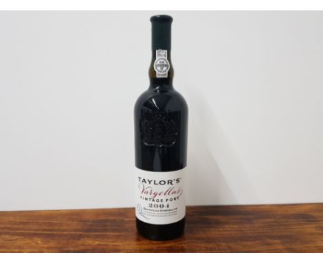 Bottle of 2004 Taylors vintage port