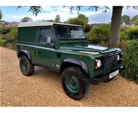 2002 LAND ROVER DEFENDER 90 TD5&nbsp;  Registration Number: PK02 YLL Chassis Number: SALLDVA572A637649 Recorded Mileage: 105,